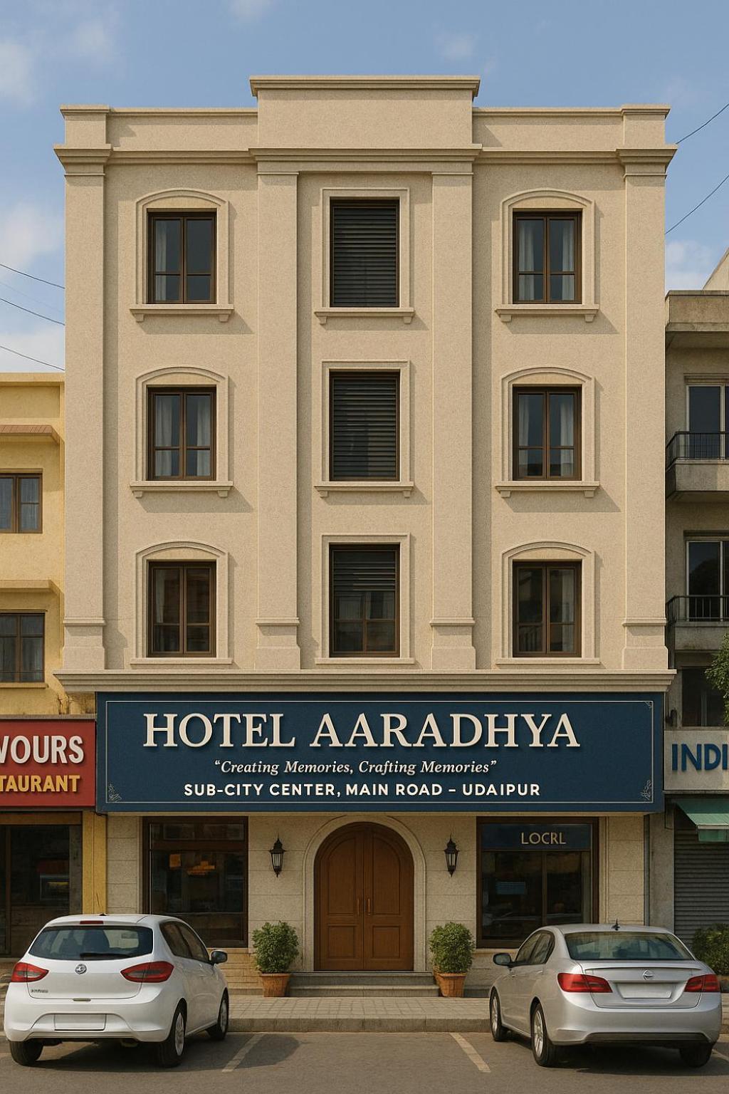 Hotel Aaradhya Udaipur Kültér fotó